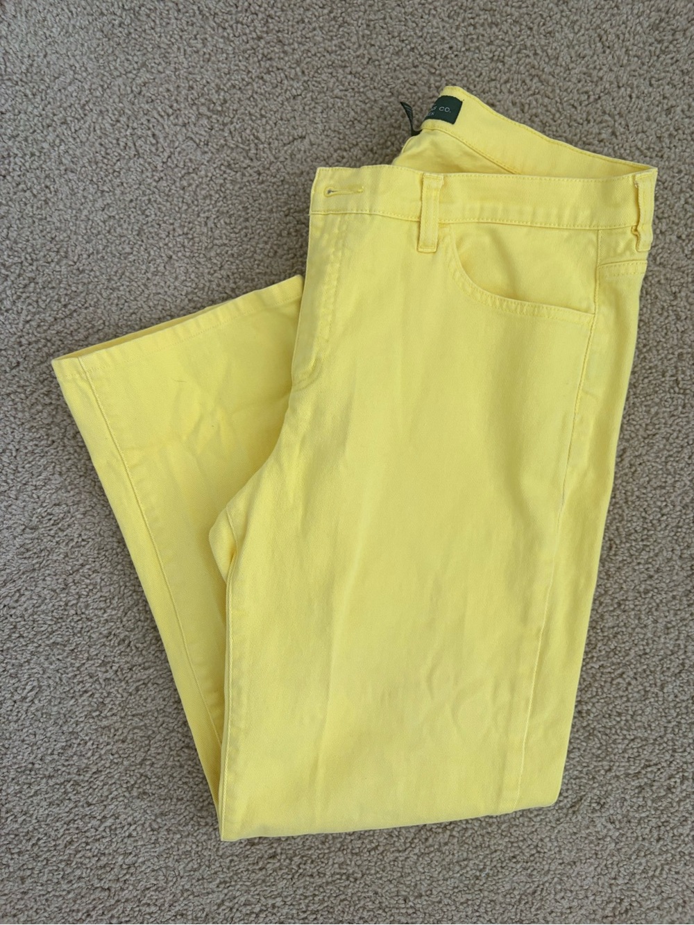 Woman’s Ralph Lauren Yellow Lauren Jeans Co. Jeans
